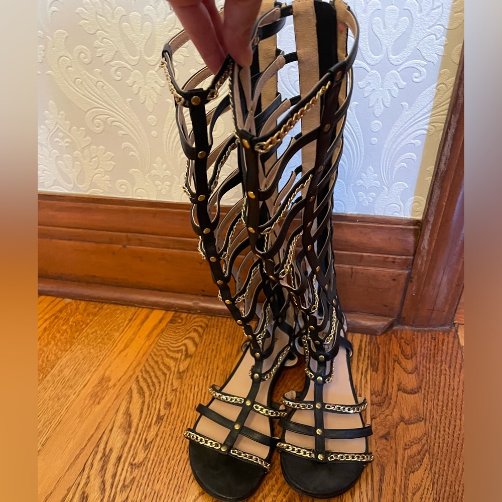 Bebe gladiator sandals